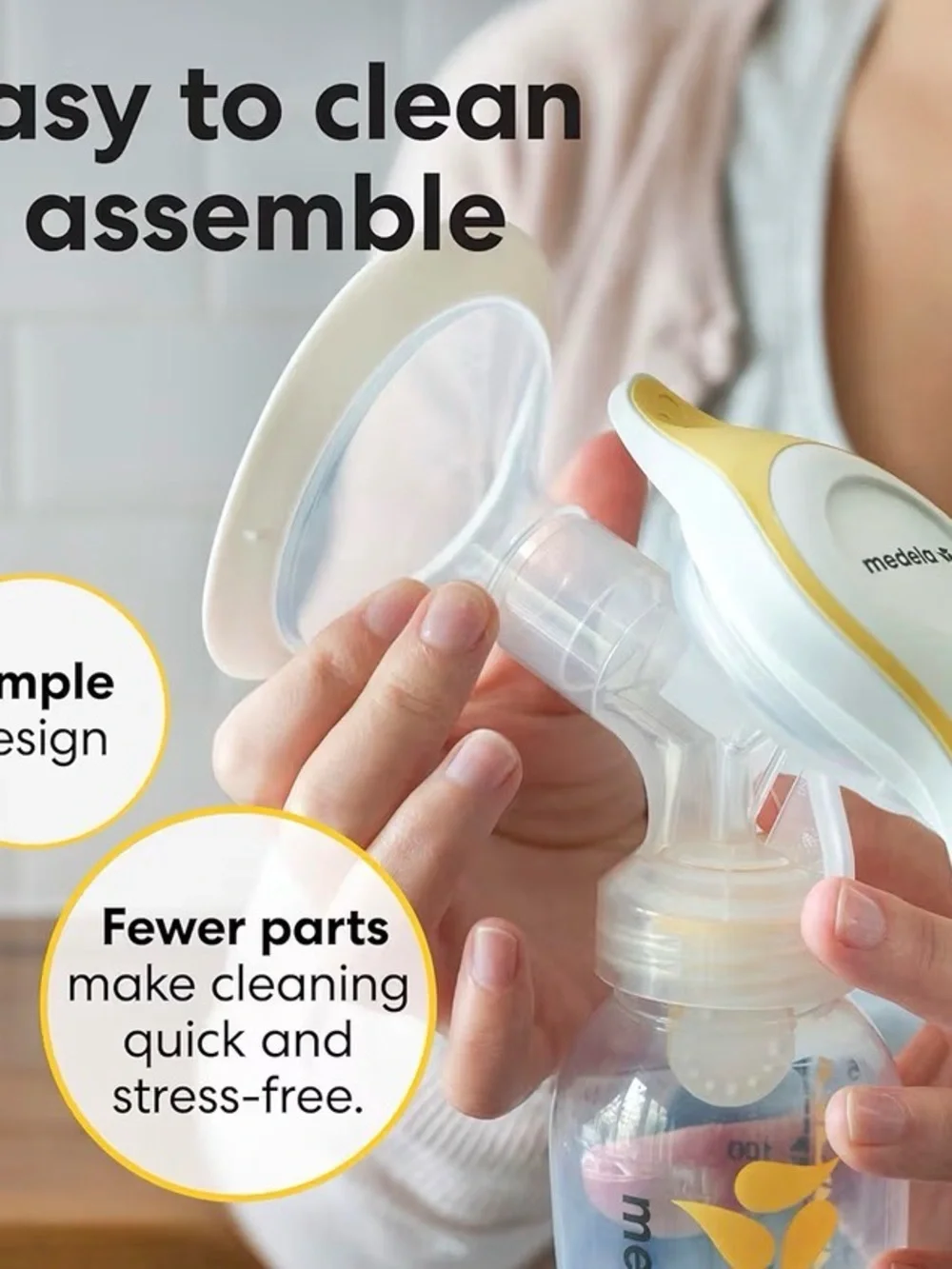 NEW Medela Harmony Manual Breast Pump, - Picture 8 of 11